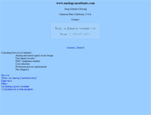 Tablet Screenshot of analogconsultants.com
